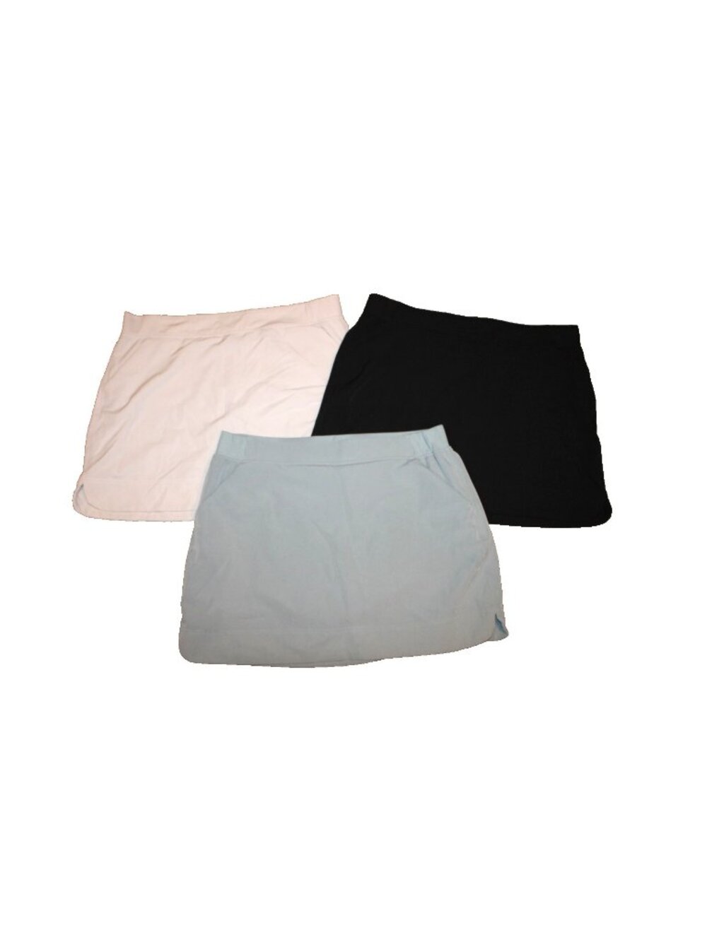 32 Degrees Cool Women's Soft 4-Way Stretch Comfort Skort Lot of 3 Size XL